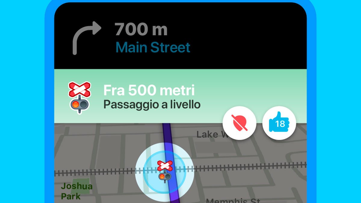 Waze introduce l'avviso "Passaggio a Livello" 8