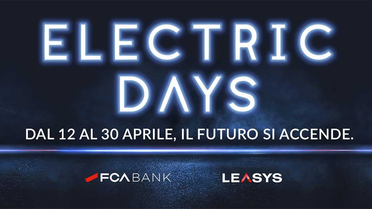 FCA Bank e Leasys danno il via agli “Electric Days”: tre settimane di offerte dedicate alla mobilità elettrica 8